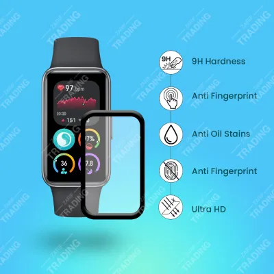 Huawei Band 9 Screen Protector PMMA Plastic Film Ultra Clear Anti Scratch Anti Fingerprint Guard